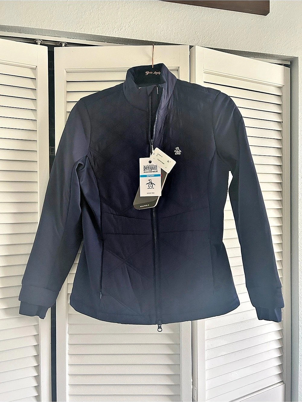 Penguin by Munsingwear An Original Penguin Quilted Jacket Quilted Jacket in Blue